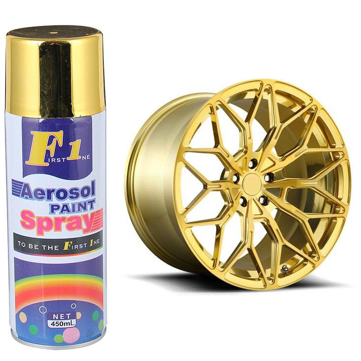 High Quality Aerosol Paint Spray Cans Gold,Acrylic For Cars