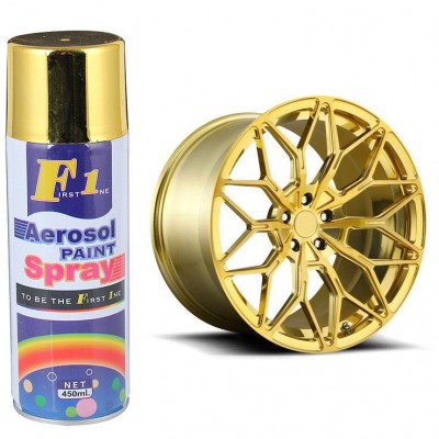 High Quality Aerosol Paint Spray Cans Gold,Acrylic For Cars