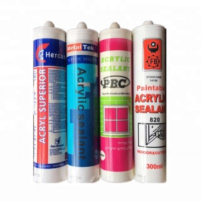 Waterproof Acrylic Sealant Silicone Clear